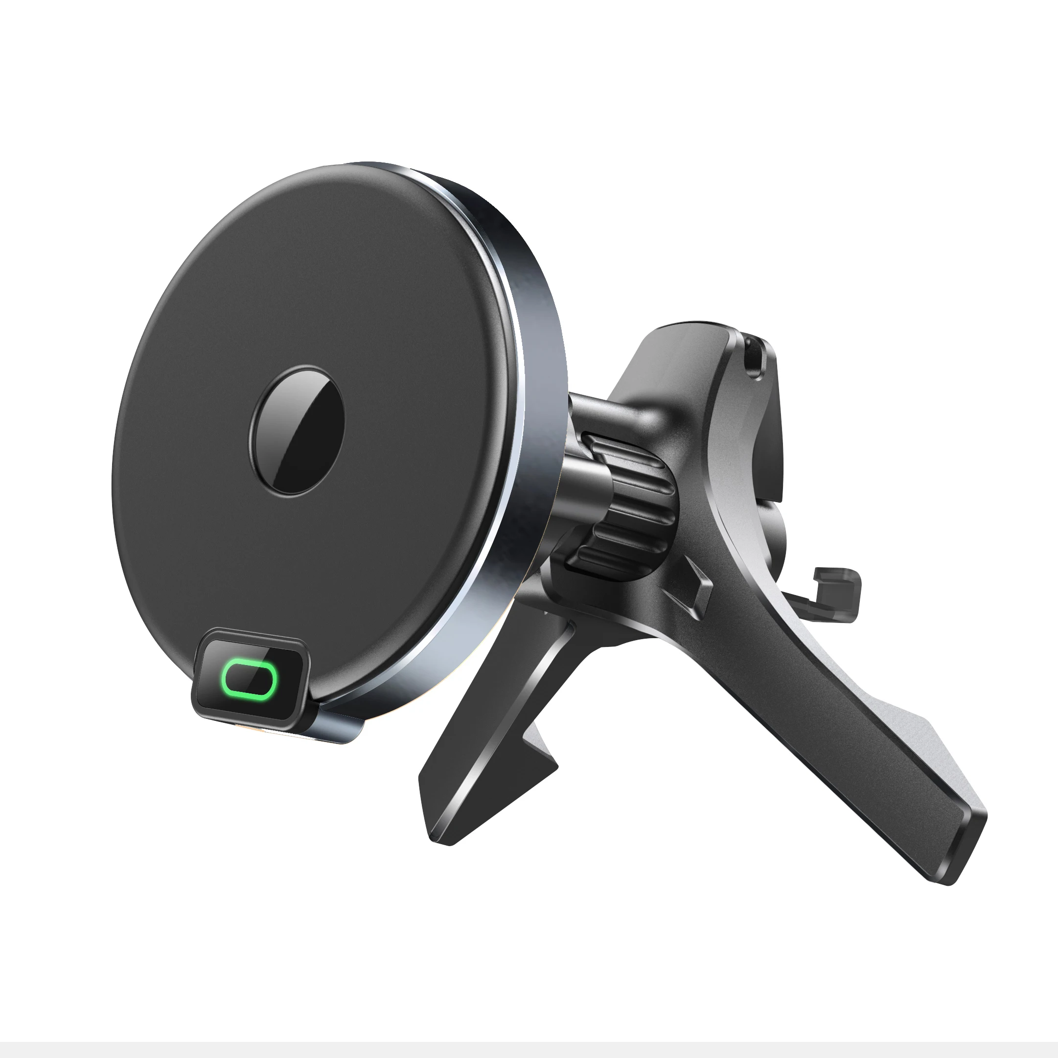 Magnet Wireless Charging Car Mount Air Outlet Type Car Mobile Phone Holder 15W Wireless Fast Charge for Phone