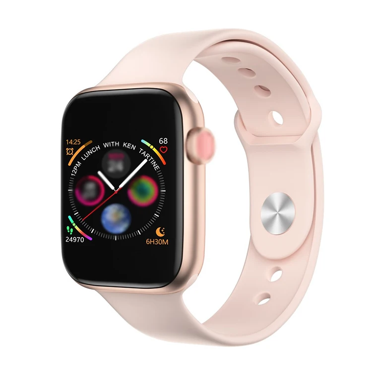 Полный сенсорный цветной экран Спортивный монитор сердечного ритма Smartwatch Браслет T5 Смарт-часы