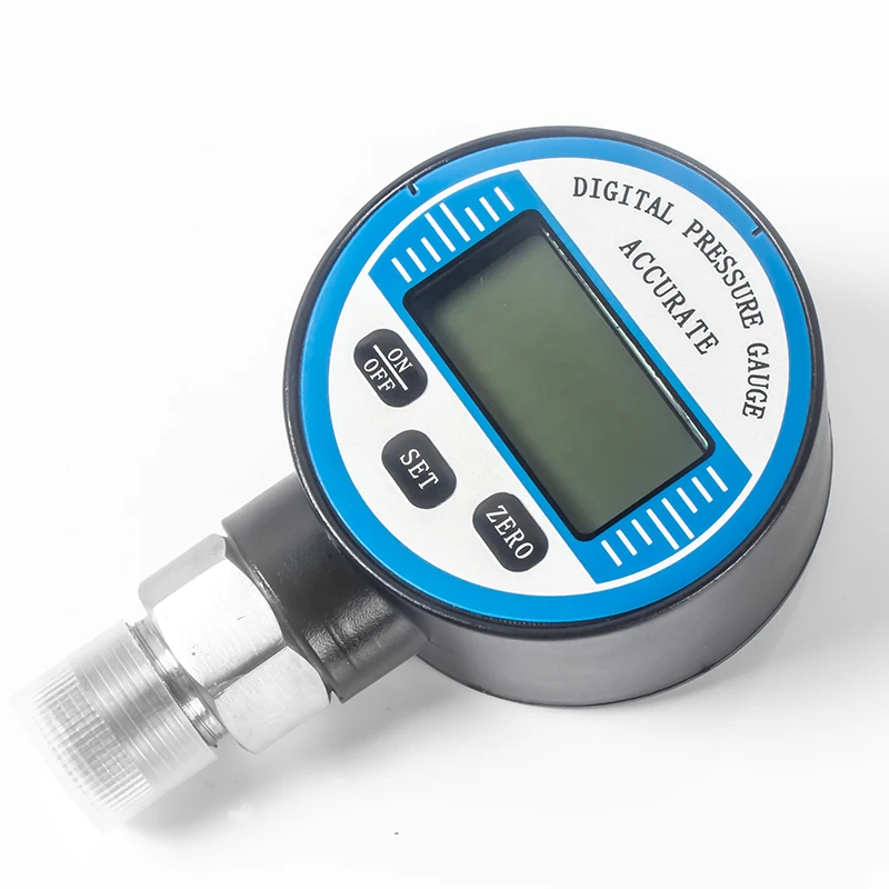 High stability digital display gas test electric contact temperature pressure gauge