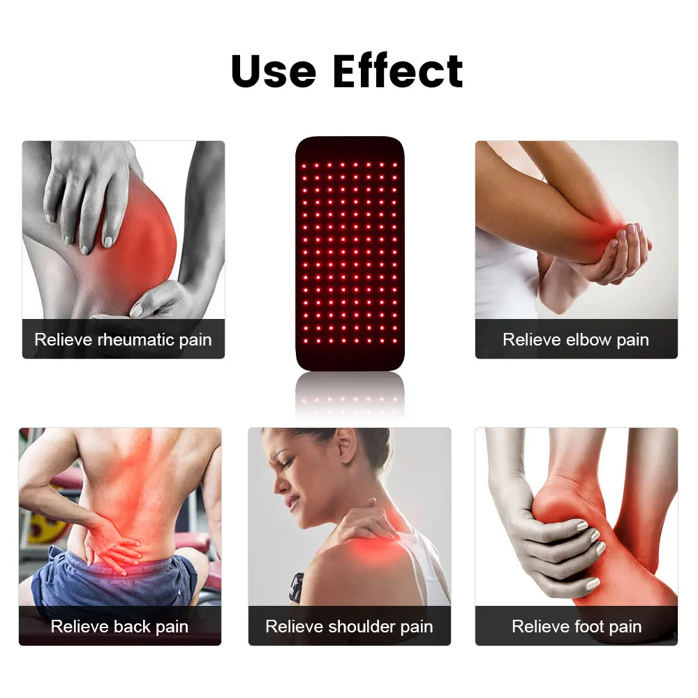 IDEATHERAPY 660nm 850nm infrared red light therapy belt wrap red light therapy horse full body red light therapy belt