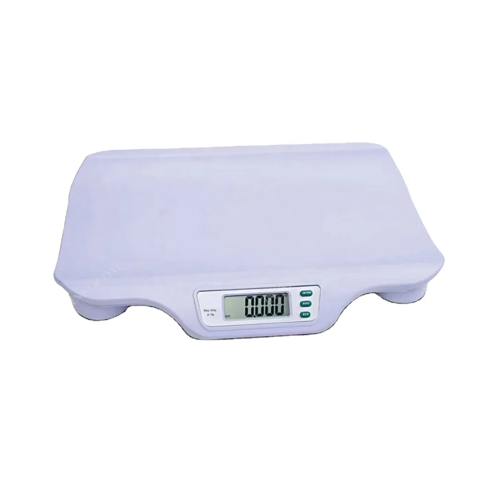 Hospital-Grade Plastic LCD Digital Scale for Newborn Weight Infant Health Electronic Balance Obstetrics Gynecology Birth Control