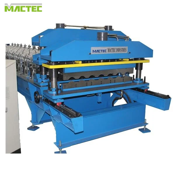 2021 Popular glazed tile roof shingle making machine