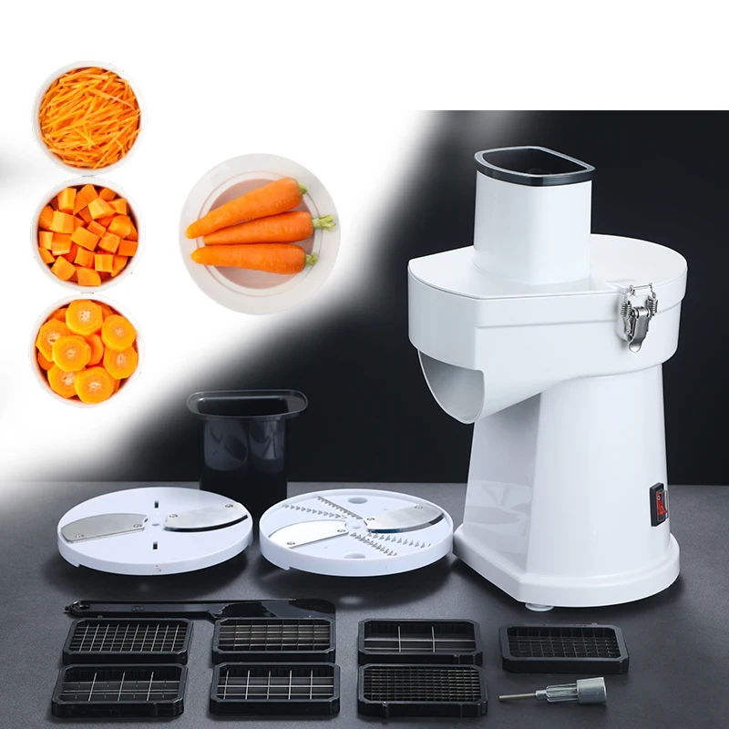 Kitchen small dicing machine carrot potato carrot slicer cucumber slicer small table vegetable cutting machine