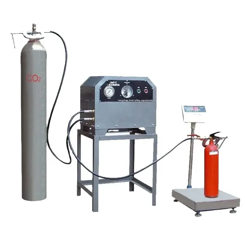 CO2 Filling Machine CE Approved Fire Extinguisher Refilling Machine CO2 Gas Filling Machine