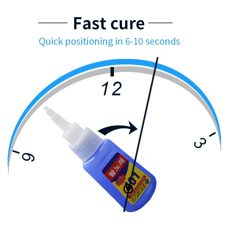 Korea 401 Instant Adhesive 20g  Bonding Buttons Electronics Plastic Metal Ceramic Jewelry Leather  Korea 401 Super Glue 20g