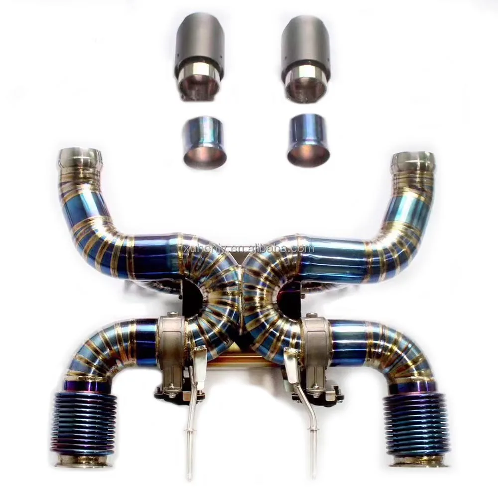 Facoty Price Full Catback Exhaust Downpipe For Mclaren 720/720s 4.0 2017-2019 Tuning Parts Catback Exhaust Pipes System