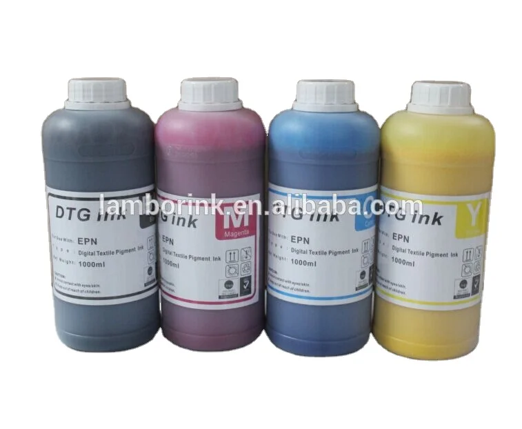 1000ML For Epson l800 1390 Tinta Textile Ink Dtg Ink