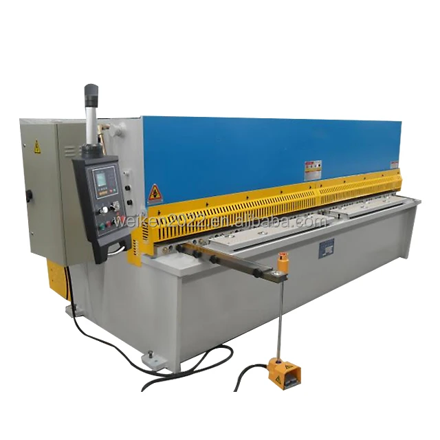 VIKEN QC12K-8X3200mm hydraulic guillotine shearing machine sheet metal used CNC cutting machine