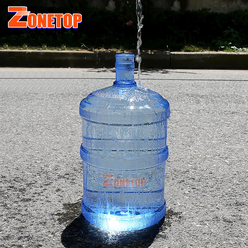 Free Sample Clear Plastic PC Polycarbonate Blue 5GL 3 4 5 Gallon Drinking Mineral Water Bottle Jug with Handle