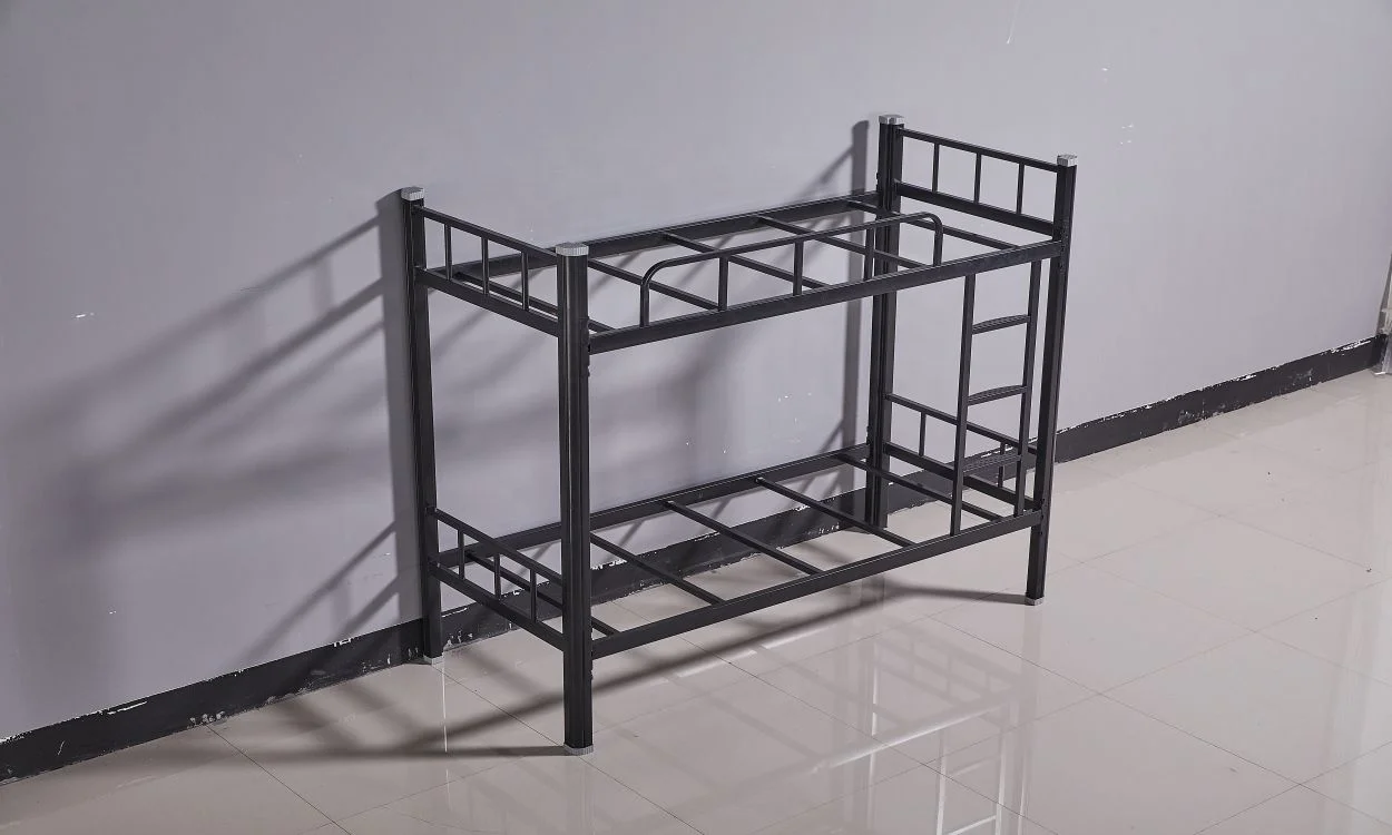 2021 wholesale fashion design iron metal school dormitory bunk bed