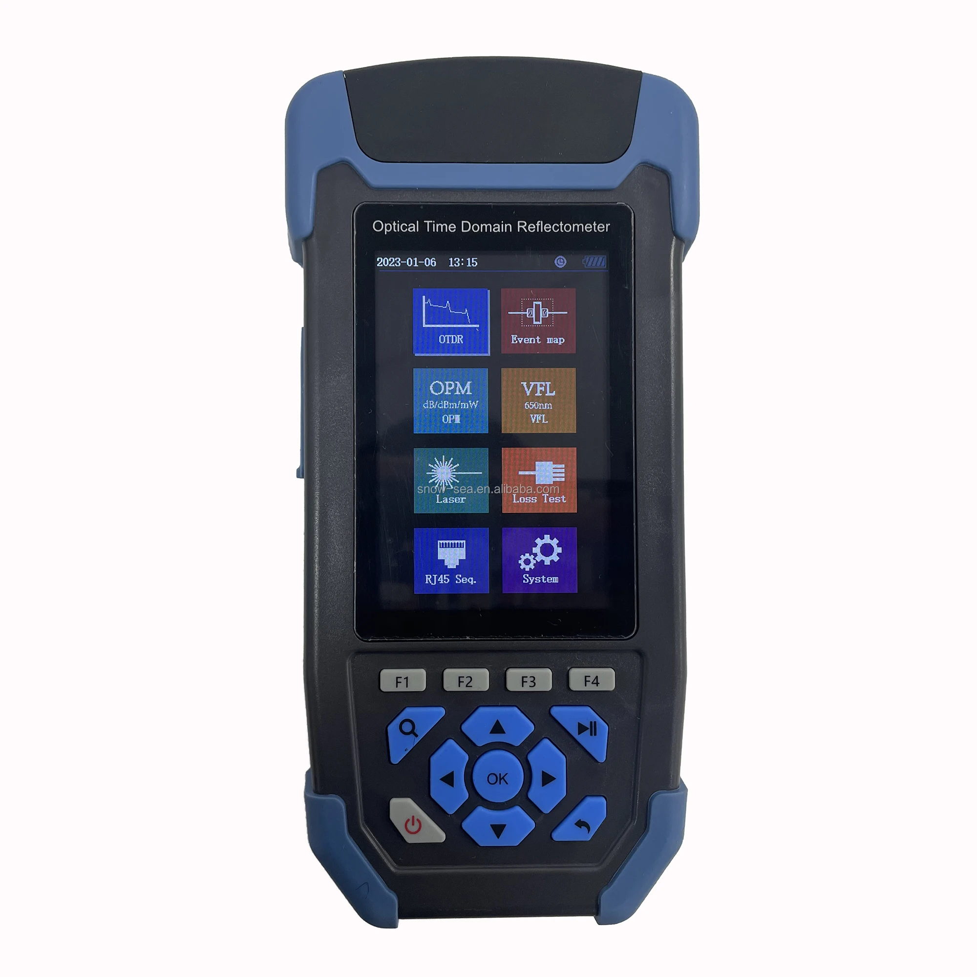 1610nm 24dB 60KM 8 Functions in 1 Device Online Live PON Mini OTDR with Event Map and OPM and OLS and VFL and IL