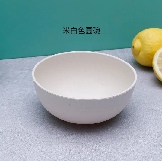 Hot sale natural eco-friendly reusable compostable plastics pla bagasse wheat bamboo fiber tableware for kids
