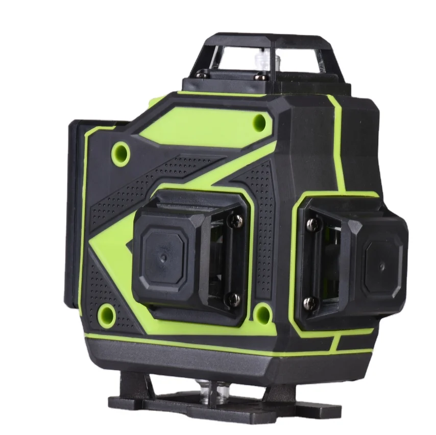 lithium blue line 20mw 532nm  16line green 7mm rotary 4D laser level