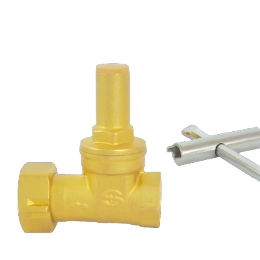 
SU-Z563 russian sealing gb pre-meter backflow prevent gate valve with lock 