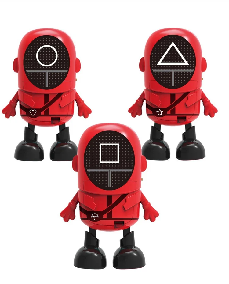 New Fashion Amazon Hot Korea Squid Game Red Electronic Dancing Toy