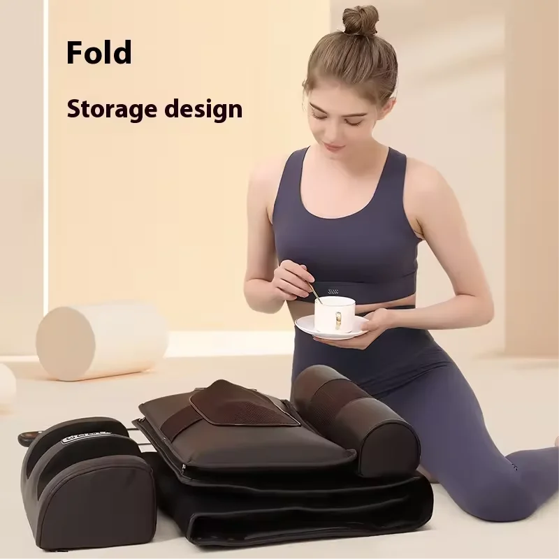 Household Intelligent Electric Heating Cervical Lumbar Back Massage Seat Full Body Massage Mattress