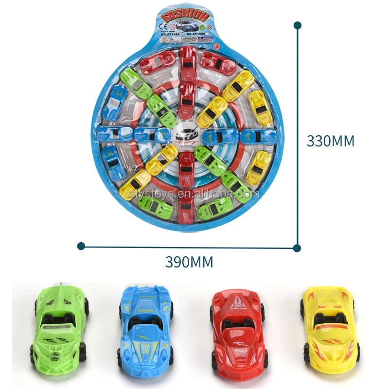 24 PCS Sliding Convertible Vehicle Kit Mini Size City Cars Toy Inertial Vehicles Set