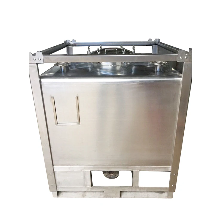 Оборудование для химического хранения, индивидуальный объем, из нержавеющей стали IBC, тоут