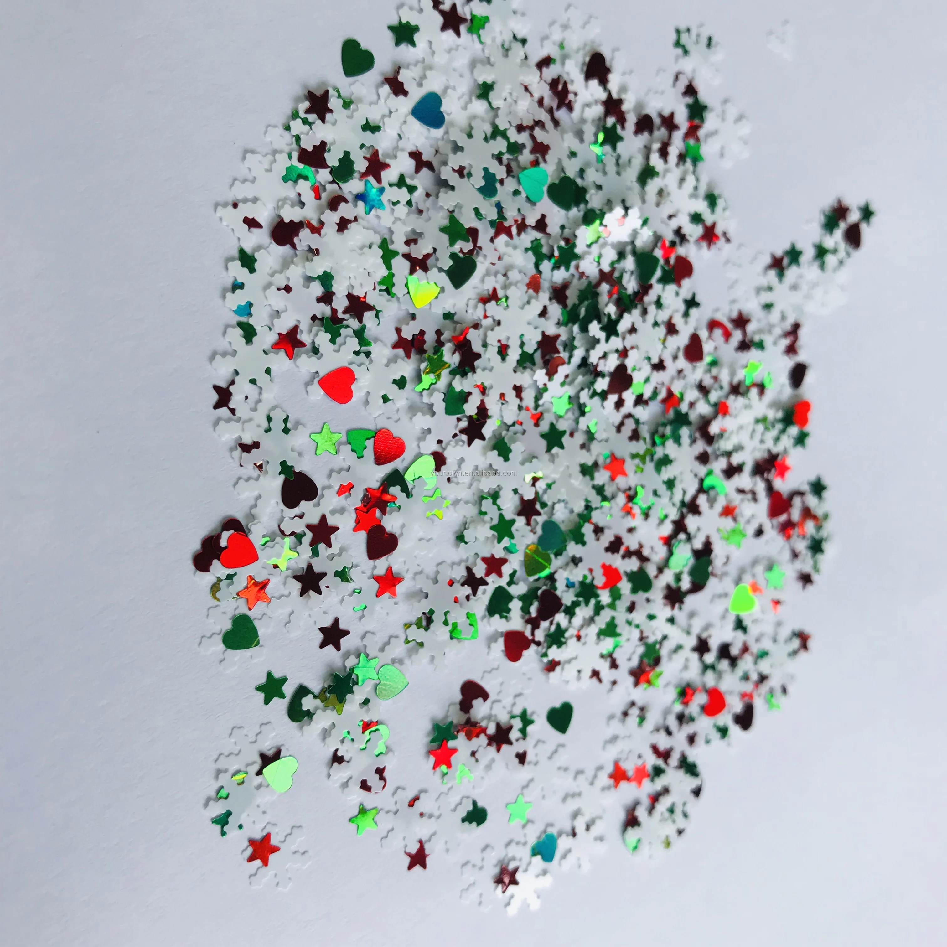 
Wholesale bulk glitter nail powder bulk glitter chunky glitter for nail art decoration 