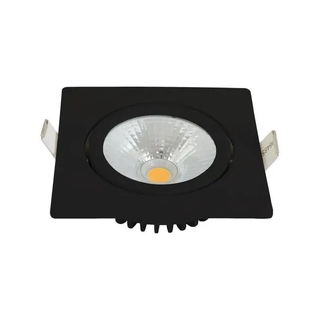 5W Aluminum Super Thin 2000-3000K Dim To Warm Waterproof IP54 Led COB Downlight Spotlight For Bathroom Moisture Space