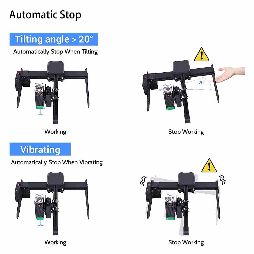 Engraving Laser Machine 200*200mm Cylinder Laser Engraver Machine