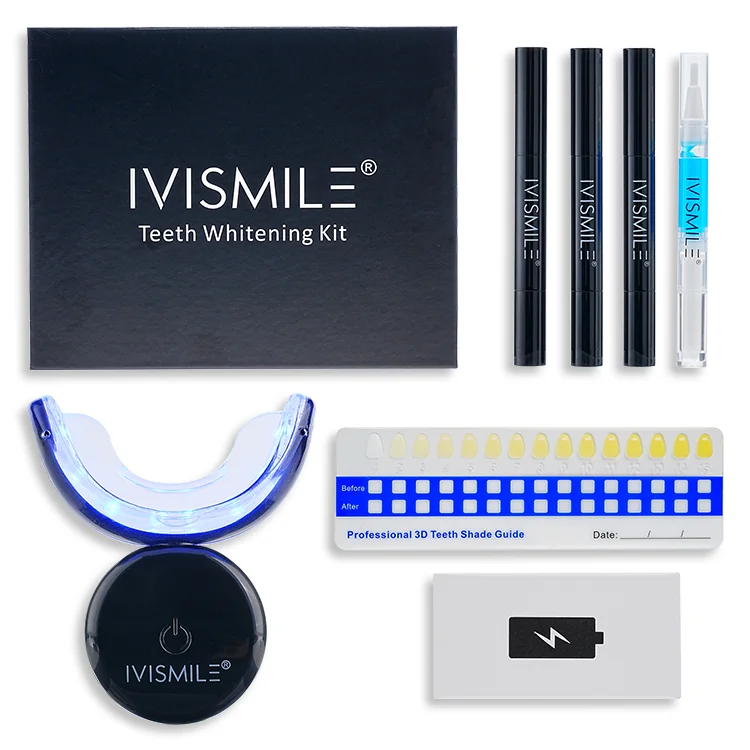 Ce Approved Wireless Whitening Teeth Kit Waterproof 32 Blue Led Light Teeth Whitening Home Kits Private Logo