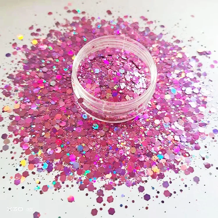 Wholesale Polyester Bulk Craft chunky glitter