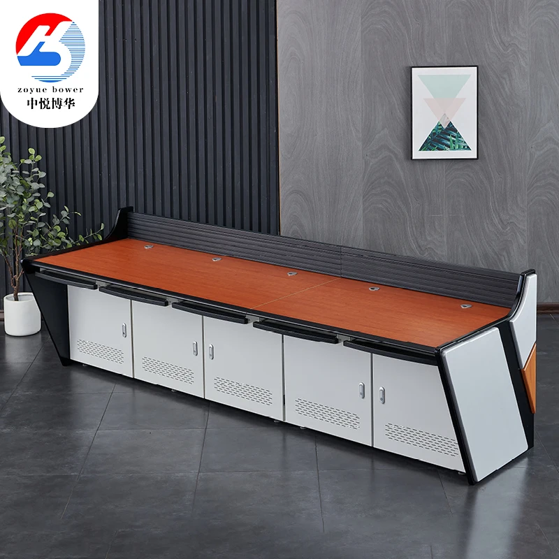 Office Furniture Modern Operator Console Desk for Security Command Center Operating Platform