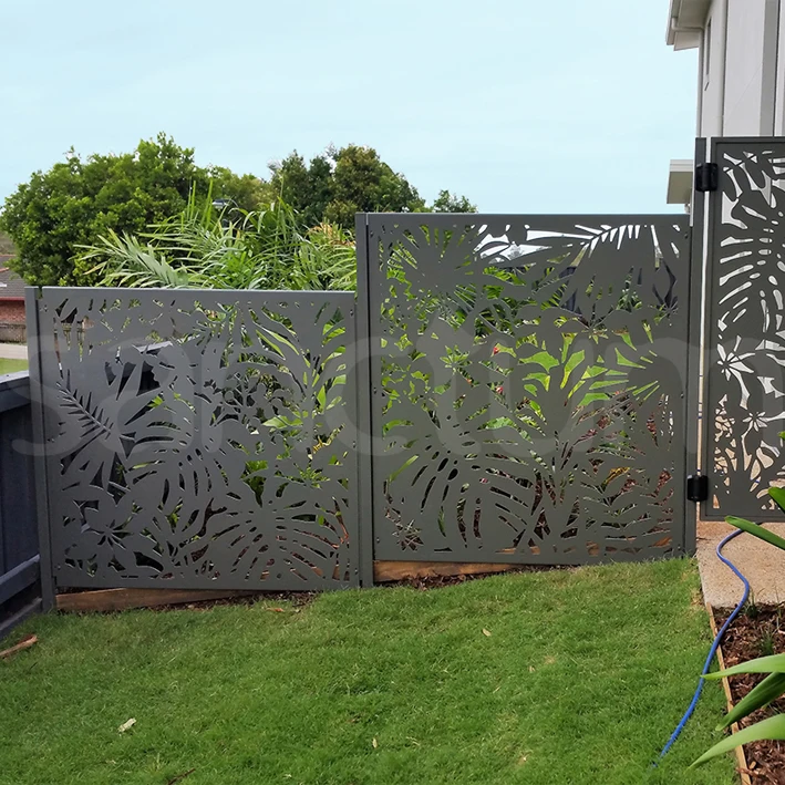 Decorative Metal Wire Mesh / Privacy Screens/ Outdoor Laser Cut Screen