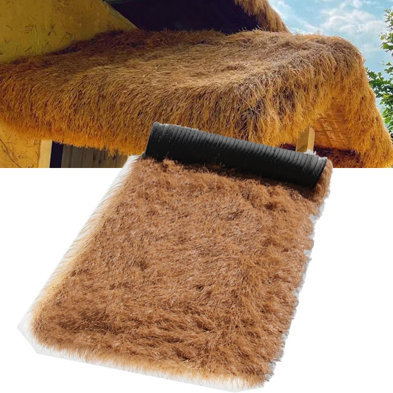 UV Resistant Simulated Thatch Roof - Plastic Thatch for Long-Lasting Beauty Durable, Waterproof, Eco-friendly.