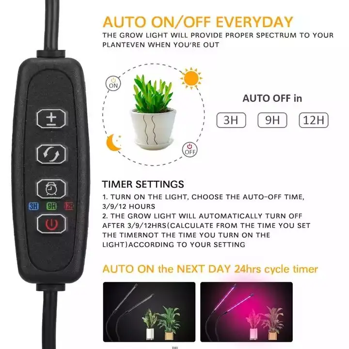 Yongfeng Led Professional Plant Lamp Full Spectrum For Indoor Plants Small Growing Tent Grow Light