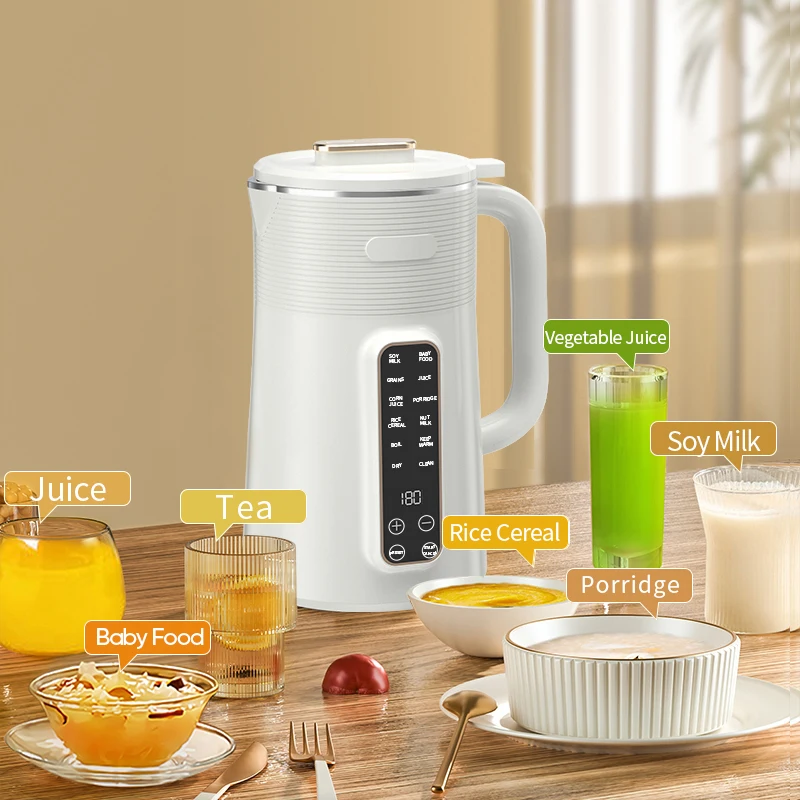 Best Selling Innovative Product 1000ml Heating Blender Table Blender Machine Soymilk Nut Milk Maker
