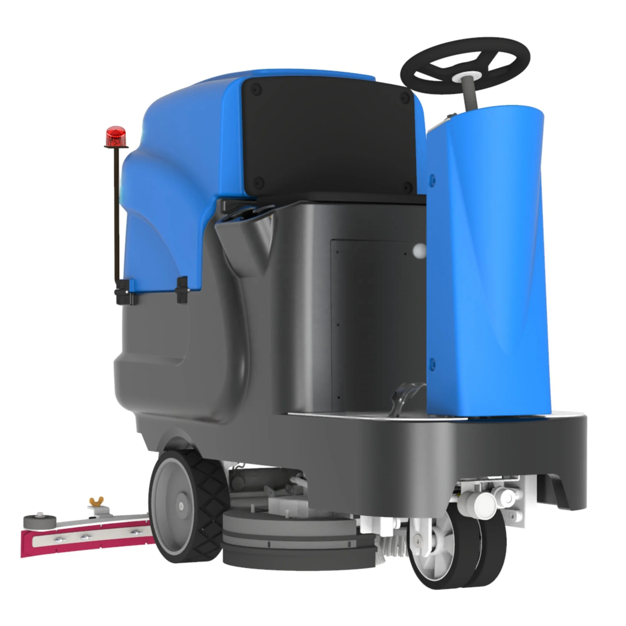 RD660 машина для чистки пола с двумя щетками, скруббер сушилка с CE