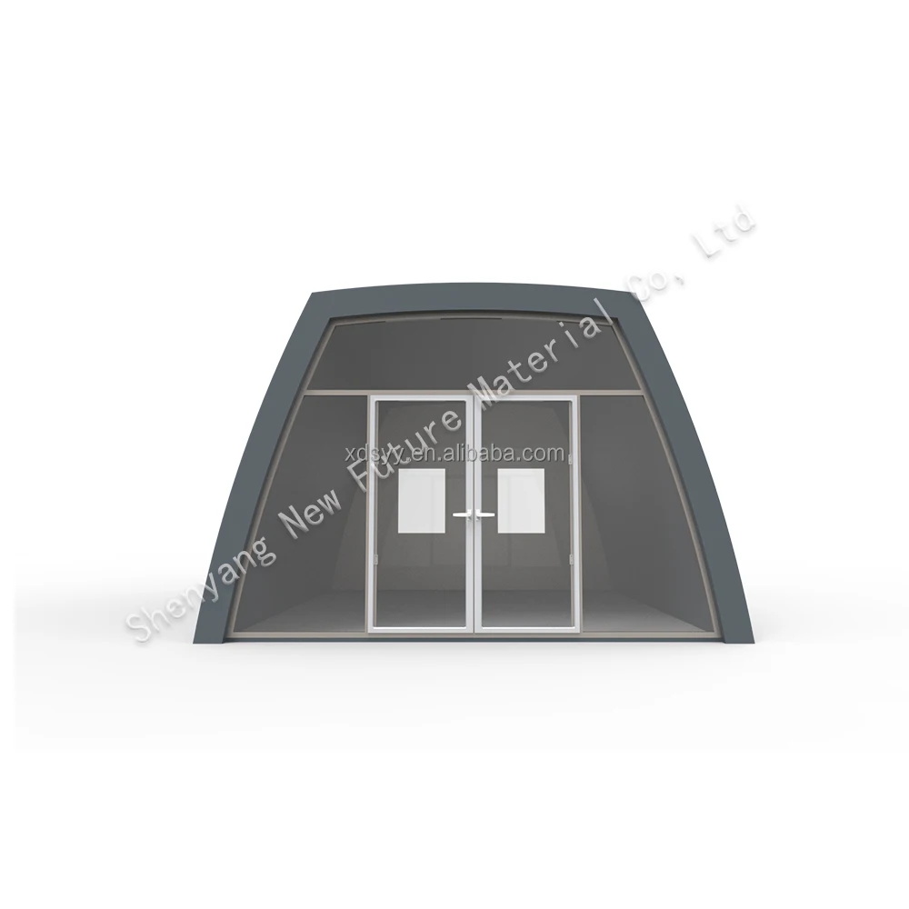 High quality portable house Module construction Container house bubble glamping dome house modular