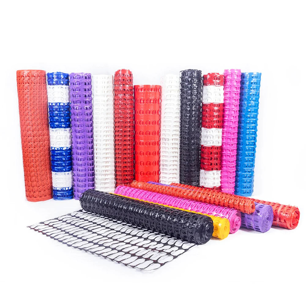 Orange Plastic Mesh Barrier Fence Netting Safety Fence for Outdoor