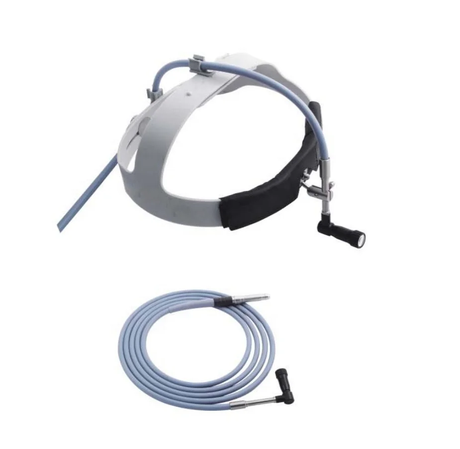 Surgical Headlight Medical Fiber Optic ENT Exam Use Surgical Headlight