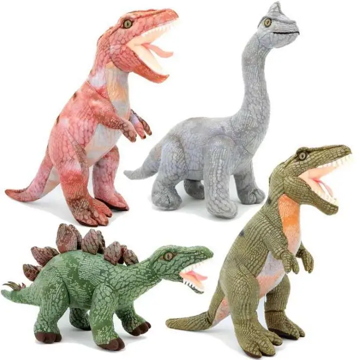 Игрушка сидячий тираннозавр, тираннозавр рекс шунозавр, Реалистичная фиолетовая игрушка из плюша розового цвета на заказ, игрушка-динозавр