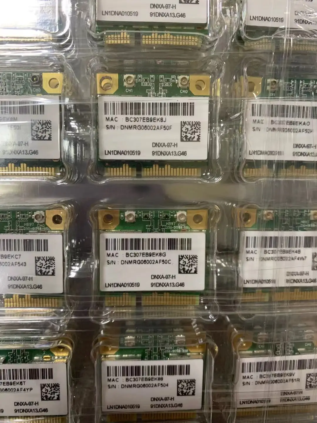 Беспроводной адаптер карты для Atheros AR5B97 802.11b/g/n PCI-E на полразмера сети AR9287 300 Мбит/с Wi-Fi мини PCIe Wlan dell