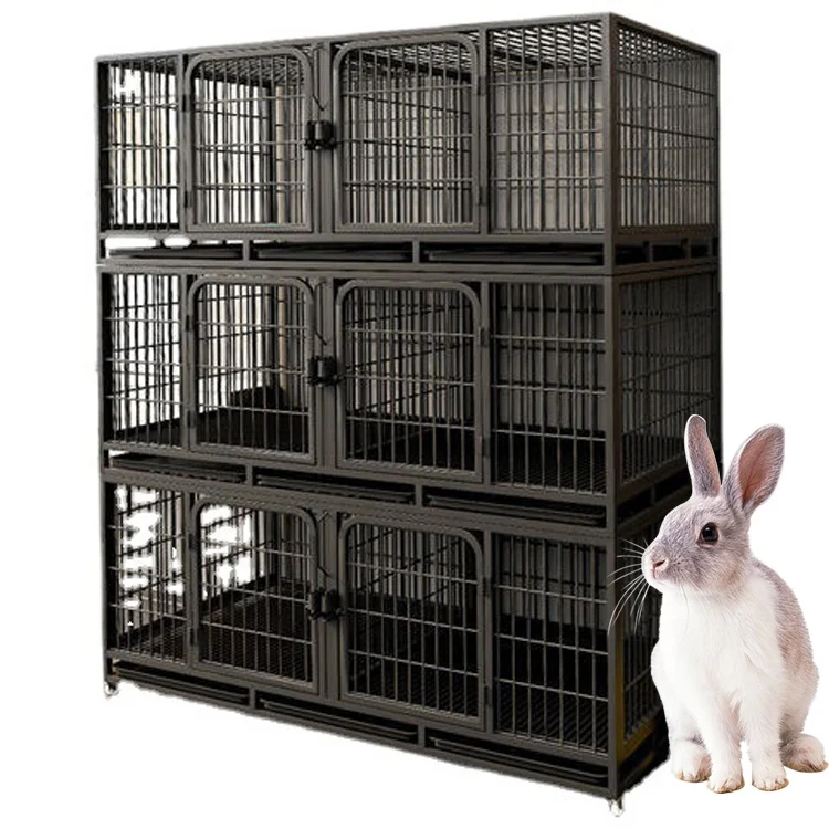 3 Tier Rabbit  Hutches  Battery Cage  Rabbit Pet Cage For Sale