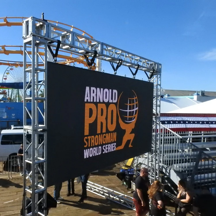 Outdoor waterproof P3.91 led screen display advertising board IP65 LED billboard Rental Led Screen Display