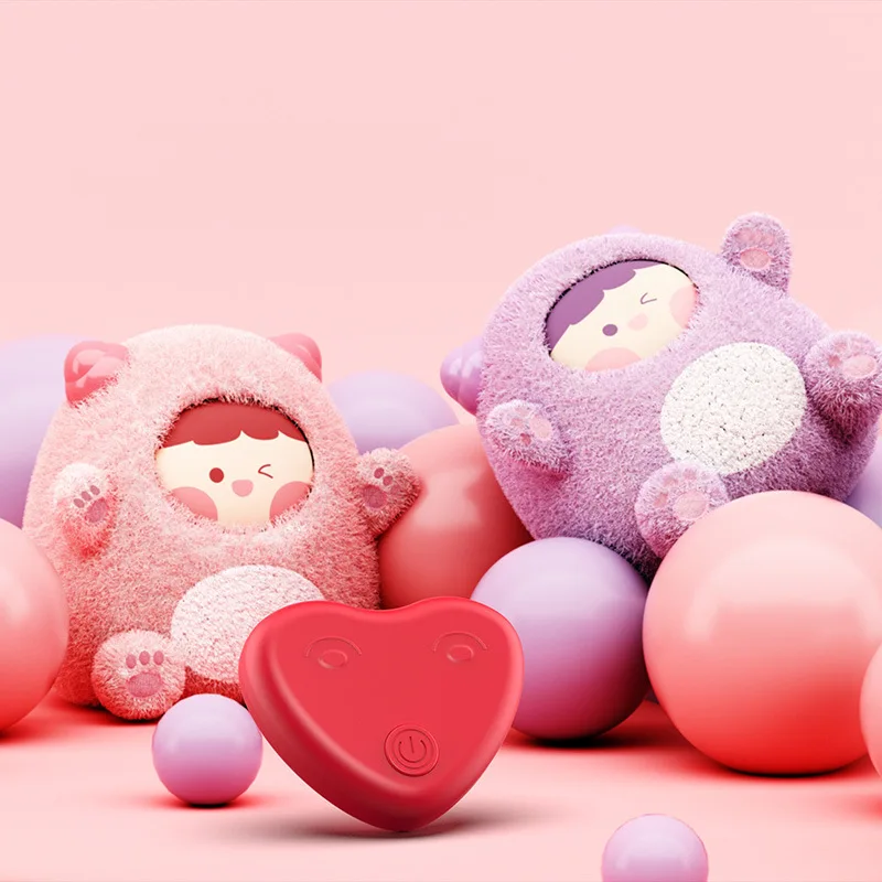 New Interactive Plush Pet Toy with Sustained Heartbeat Movement Dog Toy that Vibrates for Cats