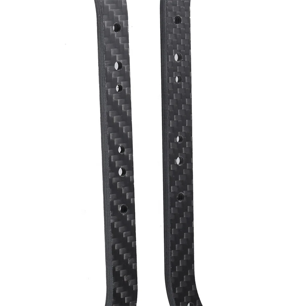 2PCS Metal Black/Red Girder Side Frame Chassis for RC Crawler SCX10 & SCX10 II 90046 90047