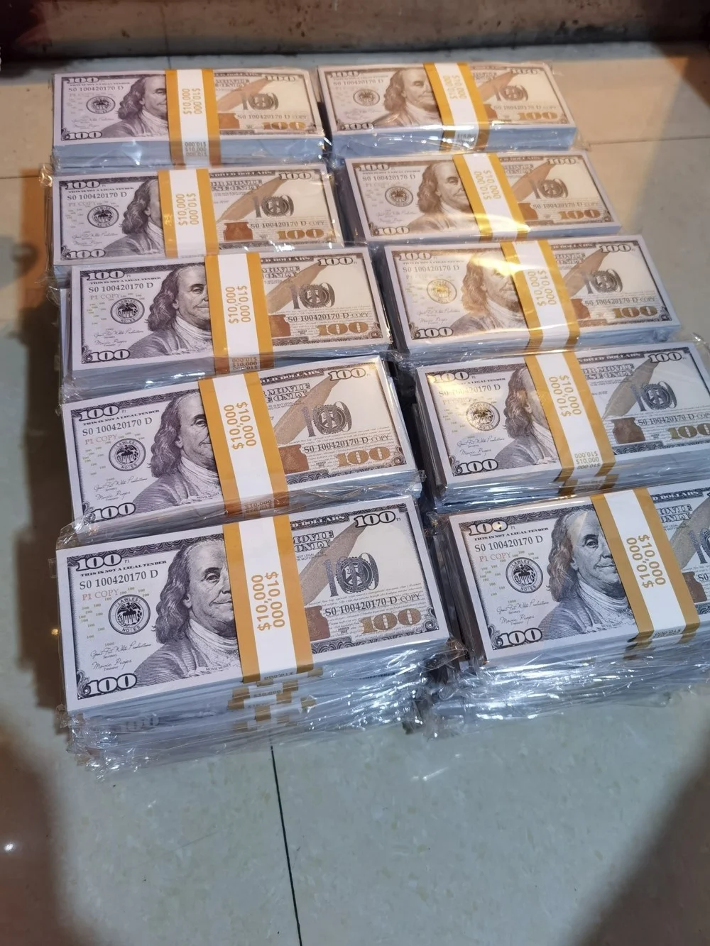 Доллары США, реквизит, деньги из фильма, играйте деньги