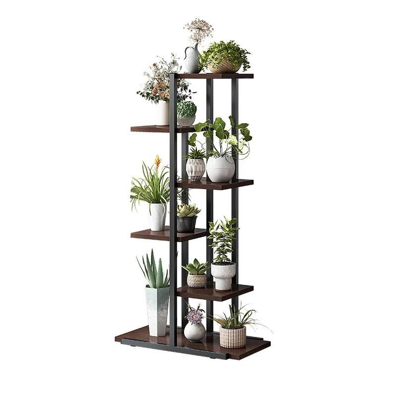 Modern minimalist living room floor pot rack Balcony floor flower stand Multi-storey indoor flower stand
