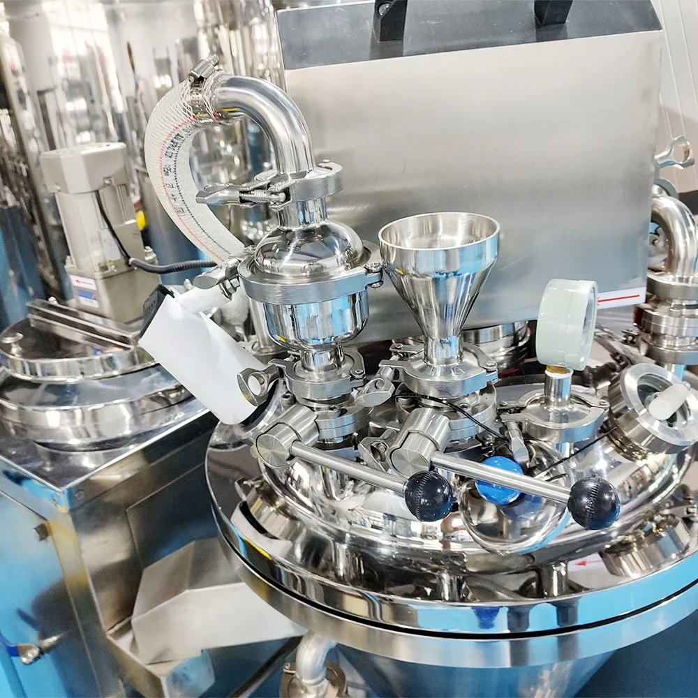 Factory Direct 10L Vacuum Paste&Cream Emulsifying for Toothpaste Cosmetics Machine