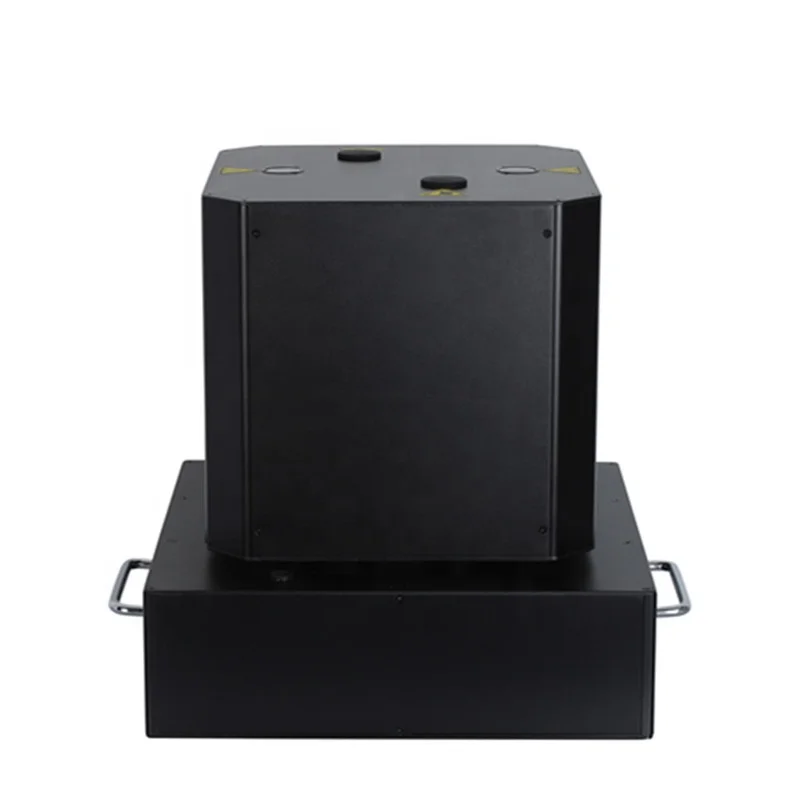 Two nozzles do spray SPIN spark machine for big show/stage rotate 360 controlled by remote/DMX