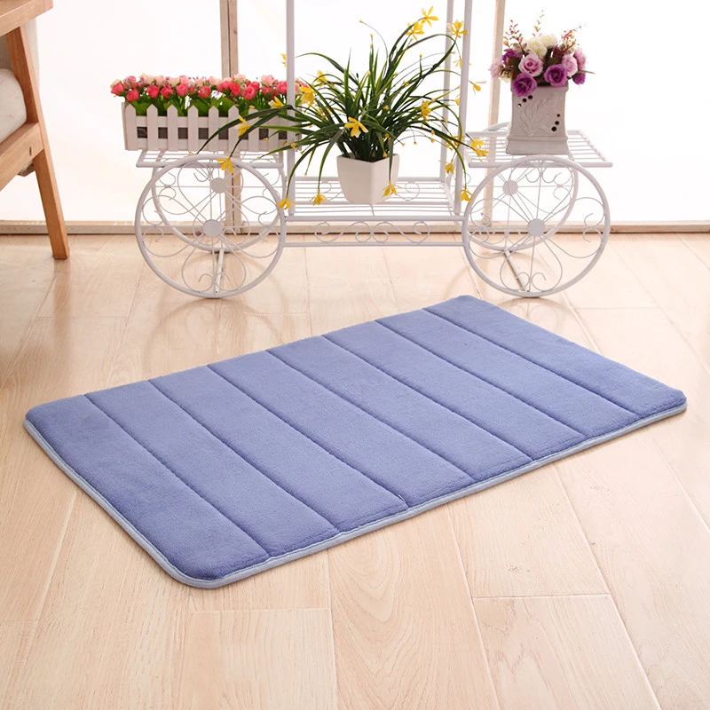 
Wholesale Non-slip Bath Mats for Household 40cmX60cm Memory Foam Bath Mat 
