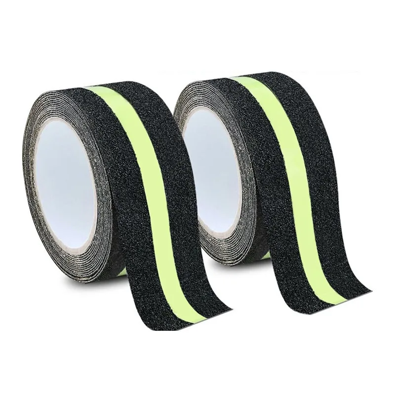 Good Quality Green Black Strip Anti-Slip Tape for Safety Warning Luminous Anti-Skid Tape for Stairs