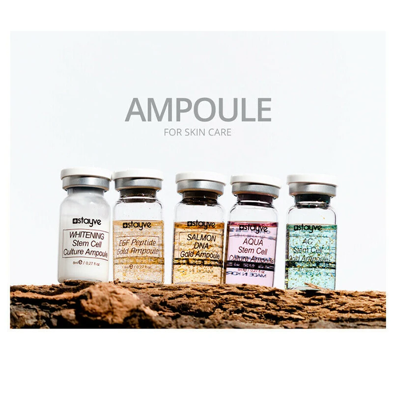 korean derma pen serum kit 8ml x 12 vials stayve bb cream glow white meso serum foundation skin booster kit