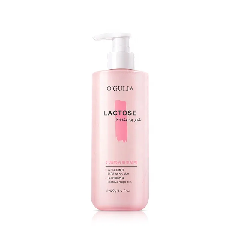 OGULIA Unisex Lactose Peeling Gel Exfoliating Skin Repairing Cleaning Care Gel 400g